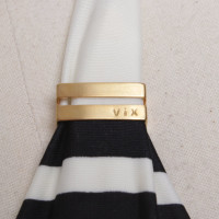 Vi X Paula Hermanny Bikini with stripe pattern