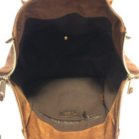 Saint Laurent Handtasche aus Leder in Braun