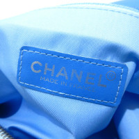 Chanel Reisetasche aus Canvas in Blau