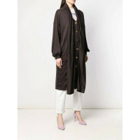Christian Dior Jacket/Coat Wool in Brown
