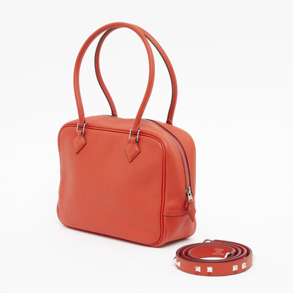 Hermès Plume Leather in Orange