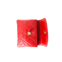 Chanel Handtasche aus Leder in Rot