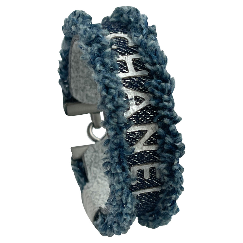 Chanel Bracelet/Wristband Cotton in Blue
