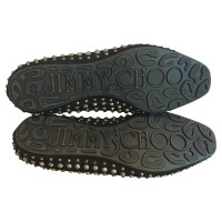 Jimmy Choo Slipper met glitter hengsten