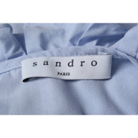 Sandro Top Cotton in Blue