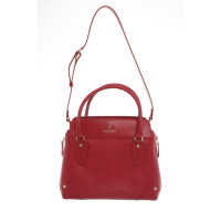 Aigner Handbag Leather in Red