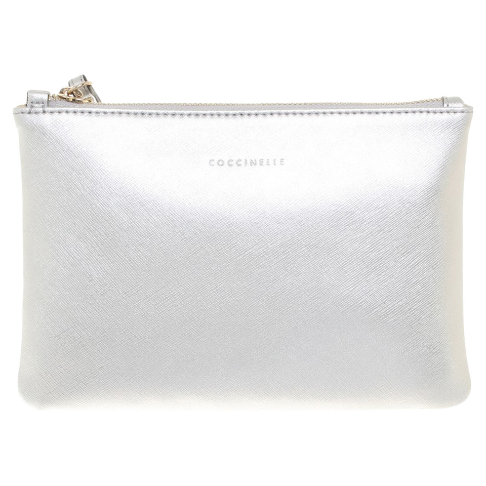 Coccinelle clutch Silvery
