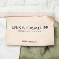 Erika Cavallini Pantaloni in oliva leggera