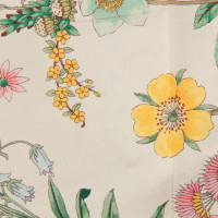 Gucci Zijden sjaal met bloemenprint