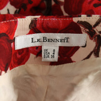 L.K. Bennett skirt with pattern