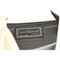 Versace Clutch Bag Leather in Cream