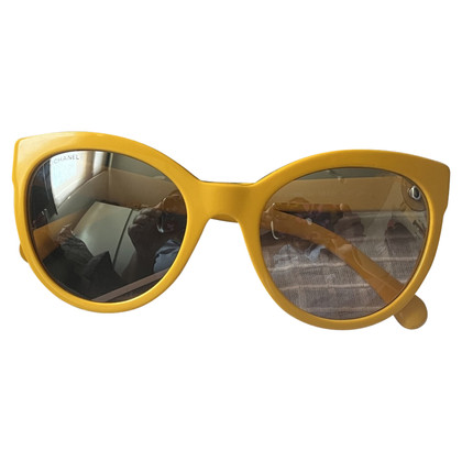 Chanel Brille in Gelb