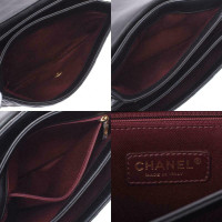 Chanel Classic Flap Bag aus Leder in Schwarz