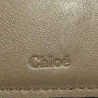 Chloé Täschchen/Portemonnaie aus Leder in Beige
