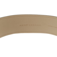 René Lezard Belt Leather in Beige