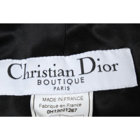 Christian Dior Blazer Wol in Zwart