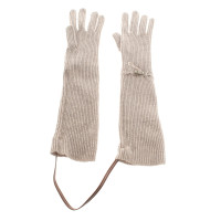 Brunello Cucinelli Handschuhe in Taupe