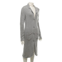 Allude Knitted coat in grey