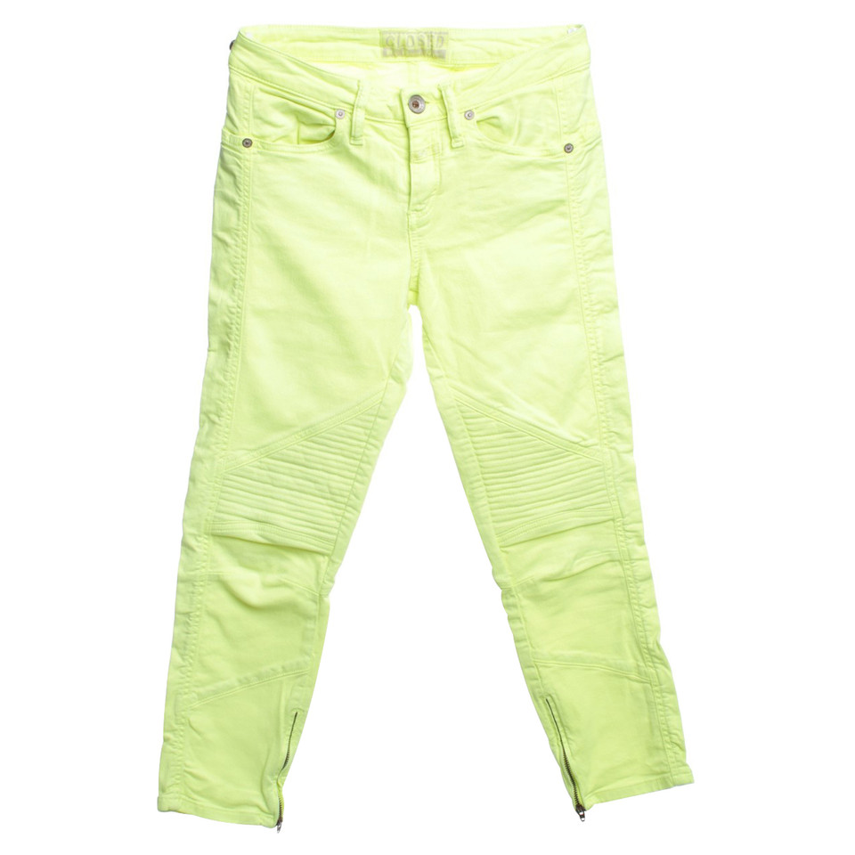 Closed Jeans in neon verde