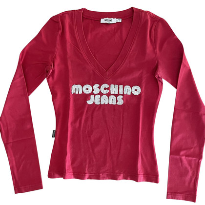Moschino Vestito in Cotone in Rosso