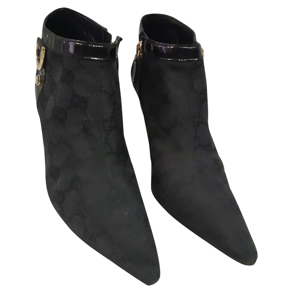 Gucci Stiefeletten in Schwarz