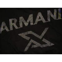 Armani Exchange Oberteil aus Baumwolle in Schwarz