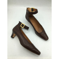 Giorgio Armani Sandals Leather in Brown