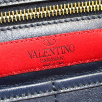 Valentino Garavani Rockstud aus Leder in Blau