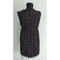 Anna Sui Kleid aus Baumwolle in Violett