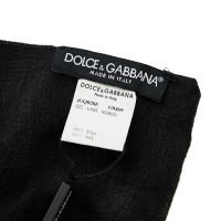 Dolce & Gabbana Sjaal Zijde in Zwart