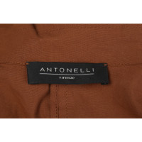 Antonelli Firenze Jacke/Mantel aus Baumwolle in Braun