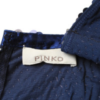 Pinko Paillettenkleid in Blau