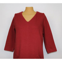 Ganni Kleid aus Baumwolle in Rot
