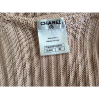 Chanel Top Viscose in Nude