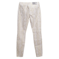 7 For All Mankind trousers in bicolour