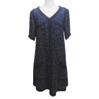 Chanel Kleid aus Baumwolle in Blau