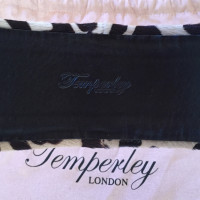 Temperley London Cintura con finiture in pelle