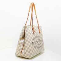 Louis Vuitton Tote bag in Tela in Bianco