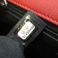 Chanel Flap Bag Leather in Red