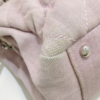Chanel Tote bag Jeans fabric in Pink