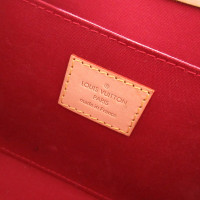 Louis Vuitton Roxbury in Pelle verniciata in Rosso
