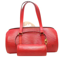 Louis Vuitton Soufflot aus Leder in Rot