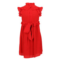Balenciaga Dress Silk in Red