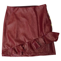 Patrizia Pepe skirt in leather look
