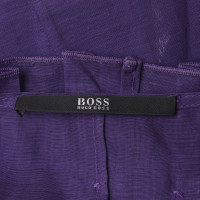 Hugo Boss Ärmellose Bluse in Violett