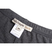 Haute Hippie Hose aus Baumwolle in Grau