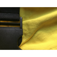 Hache Kleid aus Baumwolle in Gelb
