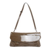 Agl Handbag Patent leather in Brown