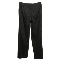 Gunex pantalon plissé en noir