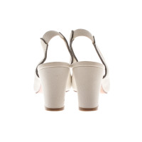 Chloé Sandals Leather in Cream